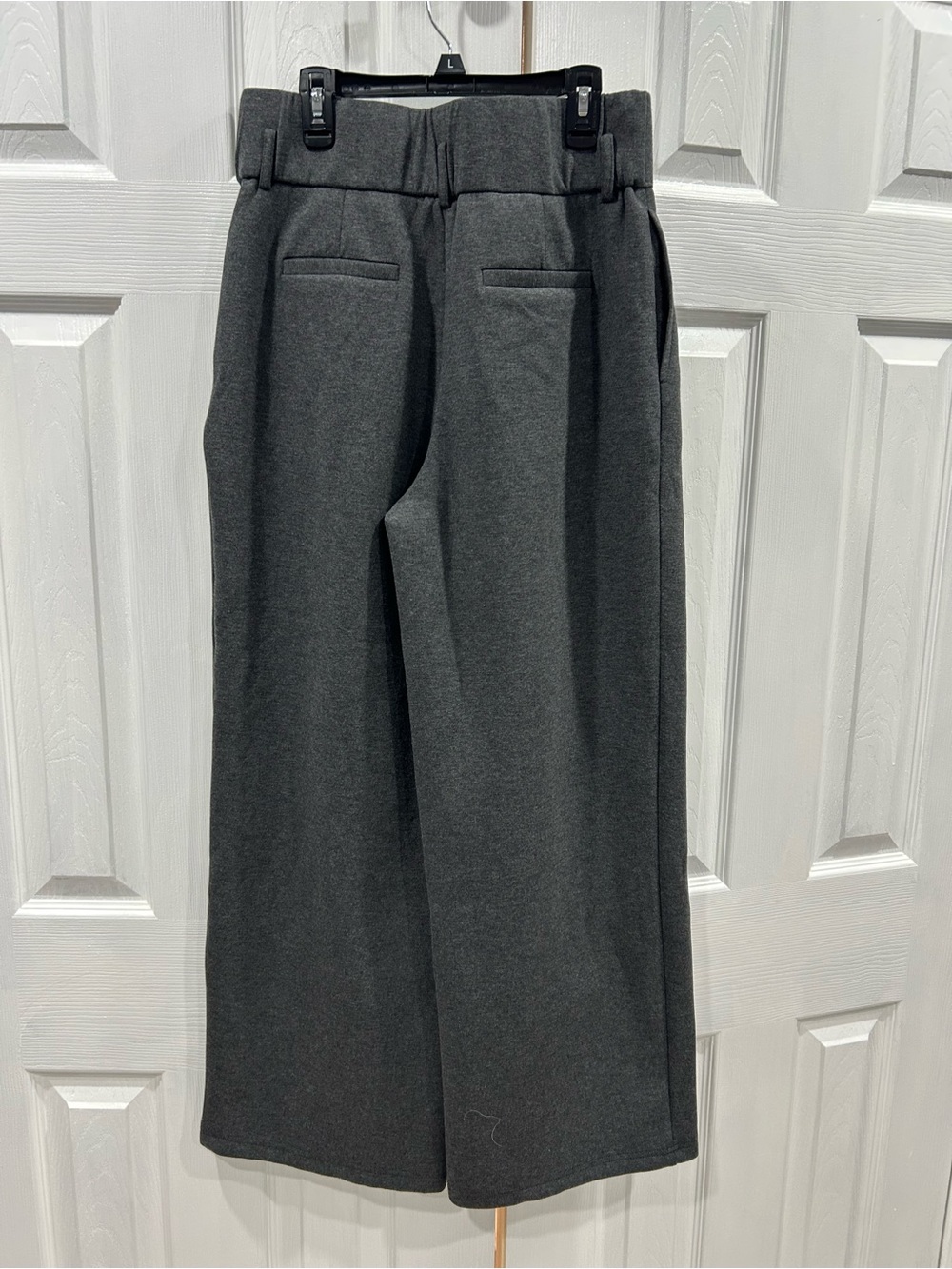OGL Pleated High-Waist Midi Skirt - Dark Gray- Perfect for fall - Picture 4 of 5